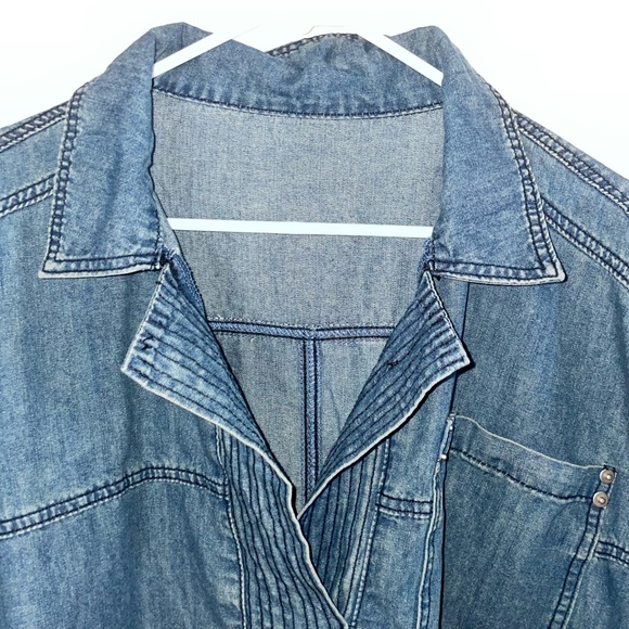 Denim Blue Women's Jacket - Picture 2 of 4
